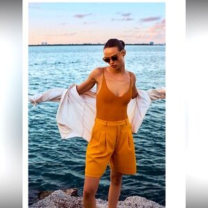 Anthropologie Maeve the Avery pleated short